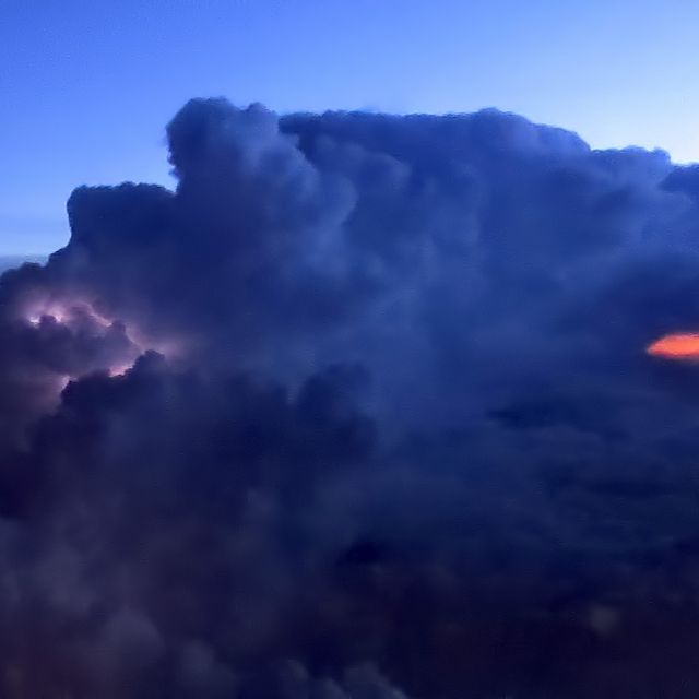 Föhnwolken bei Genf