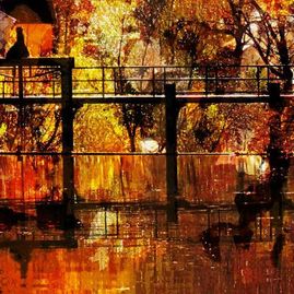Herbst am Wehr